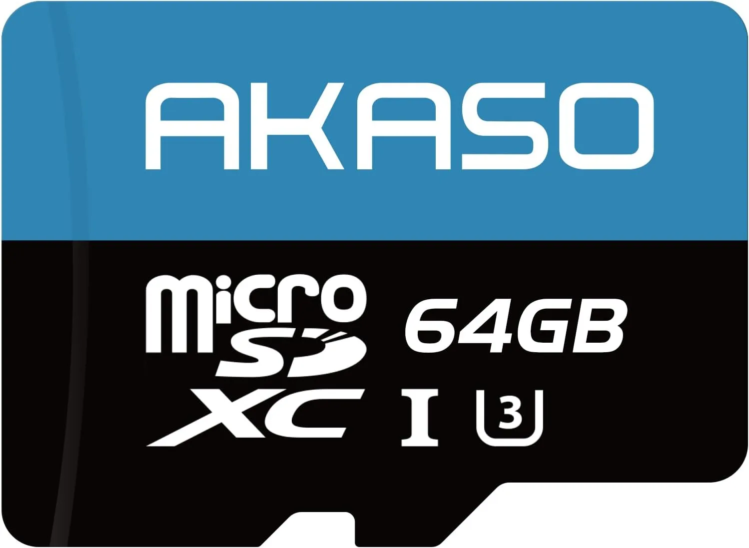 AKASO 512GB microSDXC U3 Memory Card - Up to 100MB/s, UHS-I C10, U3, Full HD, 4K UHD, MicroSD Card