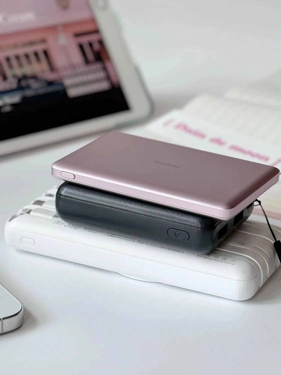 TORRAS MiniMag 5000mAh MagSafe iPhone 18 Pro Max Power Bank, Ultra-Slim