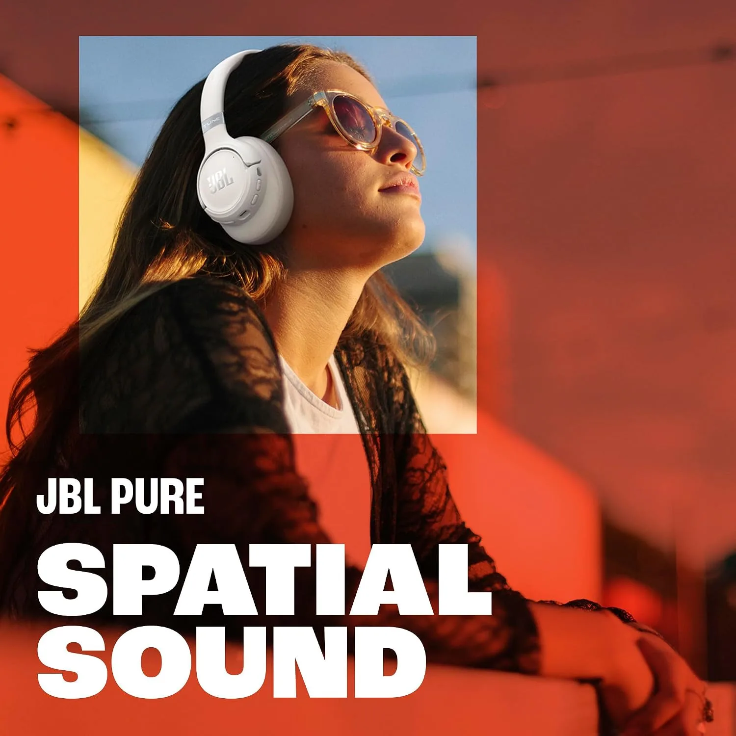 JBL Tune 780NC - Wireless Over-Ear Noise Cancelling Headphones - Purple