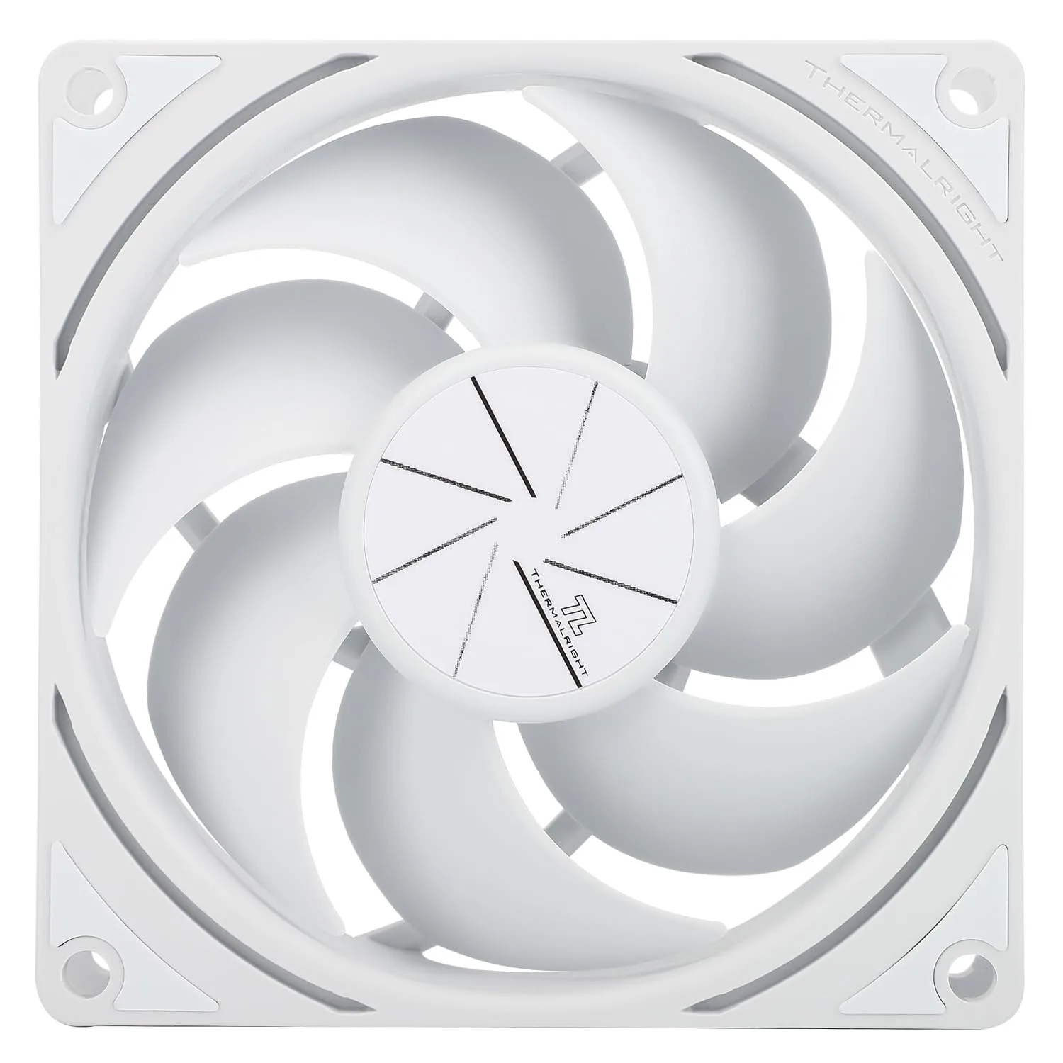Thermalright TL-P9W CPU Fan, Computer Case Cooling Quiet 4PIN PWM PC Fan, High Performance 92mm Silent Cooler, 2200RPM Speed, CPU Cooling(White)