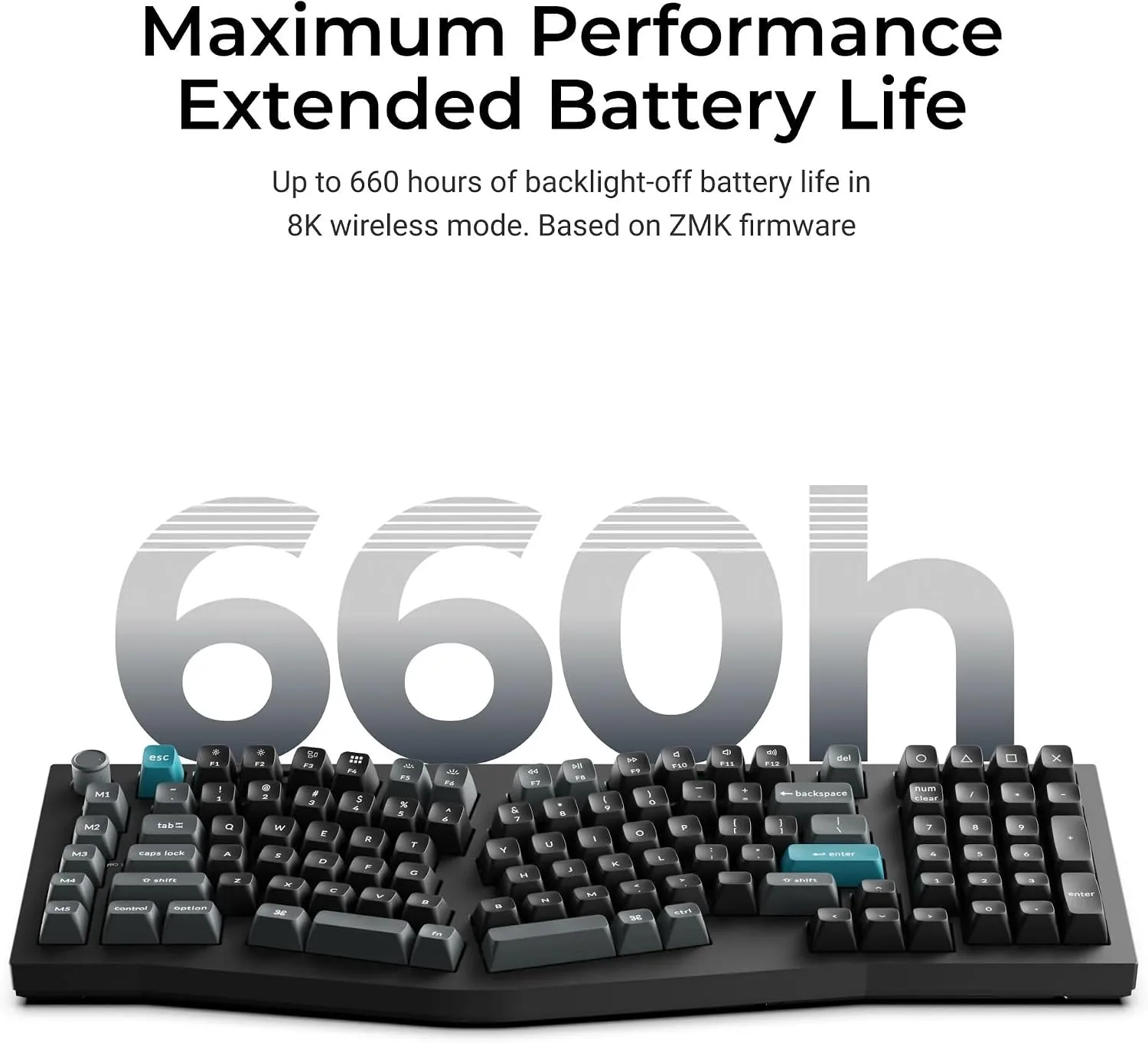 Keychron Q13 Ultra 8K 96% Alice Layout Wireless Custom Mechanical Keyboard