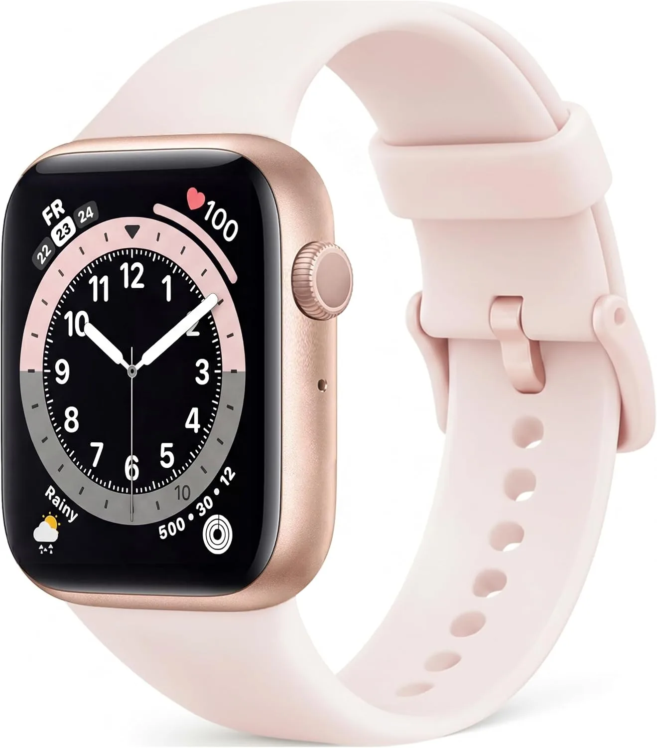 Smart Watch, Fitness Watch for Women Men with 24/7 Heart Rate/Blood Pressure Monitor,Pedometer, Sleep Tracker, 120+ Sport Modes, IP68 Waterproof Activity&Fitness Tracker Compatible with Android iPhone