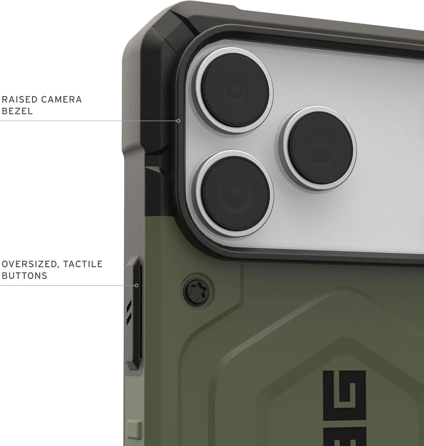 UAG Pathfinder for iPhone 18 Pro Max Case/iPhone 17 Pro Max Case, Olive