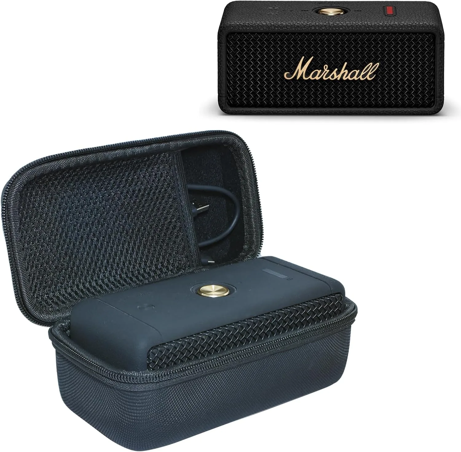 Estuche para parlante Bluetooth Wanaiha Marshall Emberton III/II negro