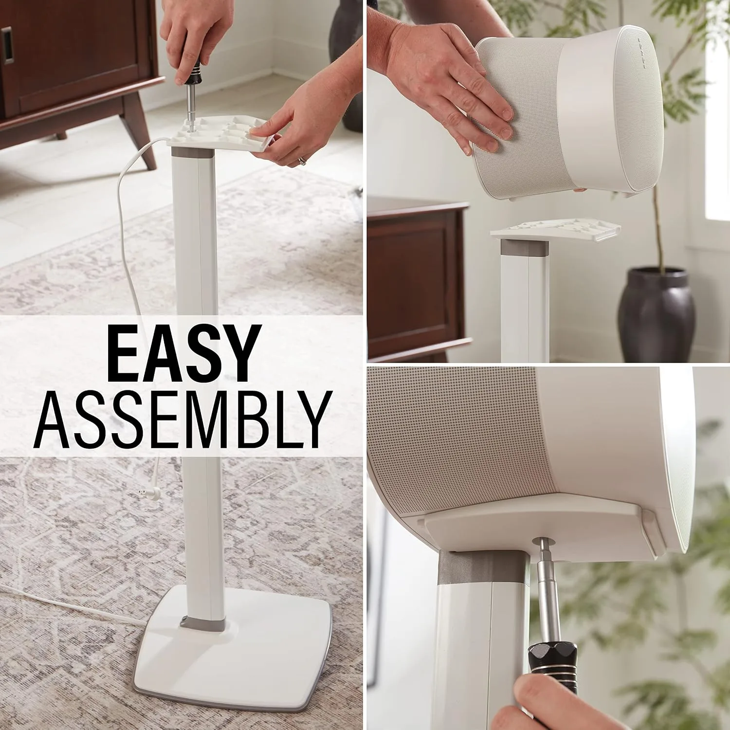 Sanus Fixed Height Speaker Stand for Sonos Era 300 Single WSSE31