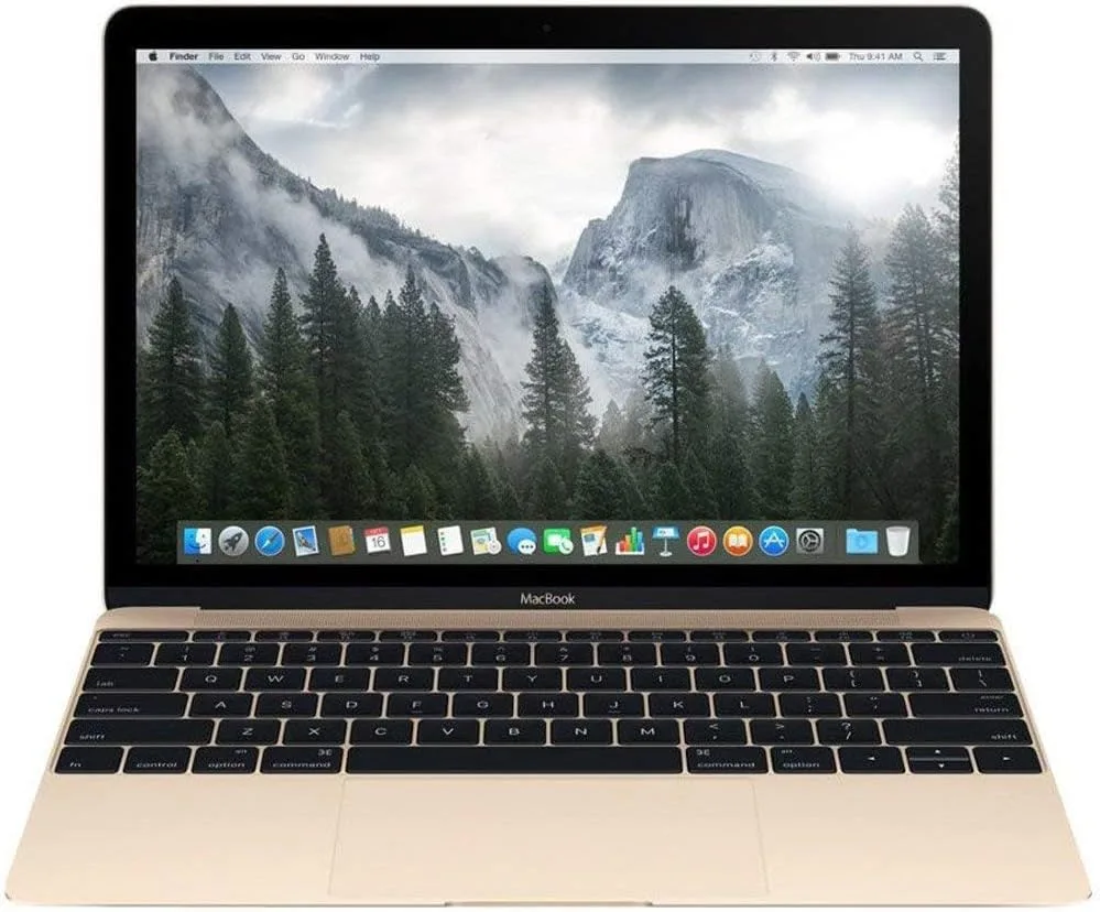 Apple Macbook Retina Display 12 Inch Core M-5Y31 1.1GHz 8GB RAM 256GB SSD (Renewed)