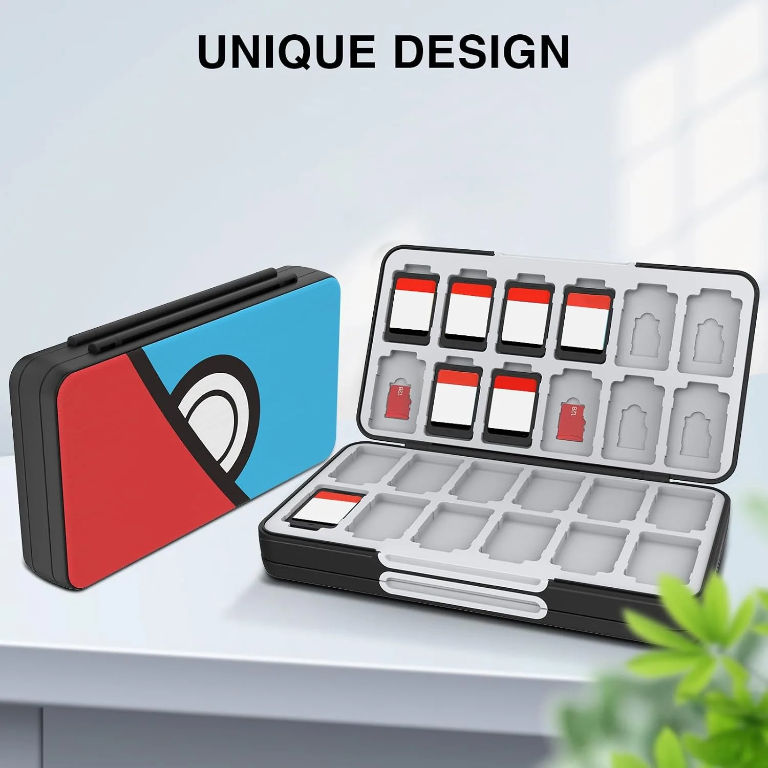 HEIYING Game Card Case Compatible with Nintendo Switch 2 / Micro SD Cards