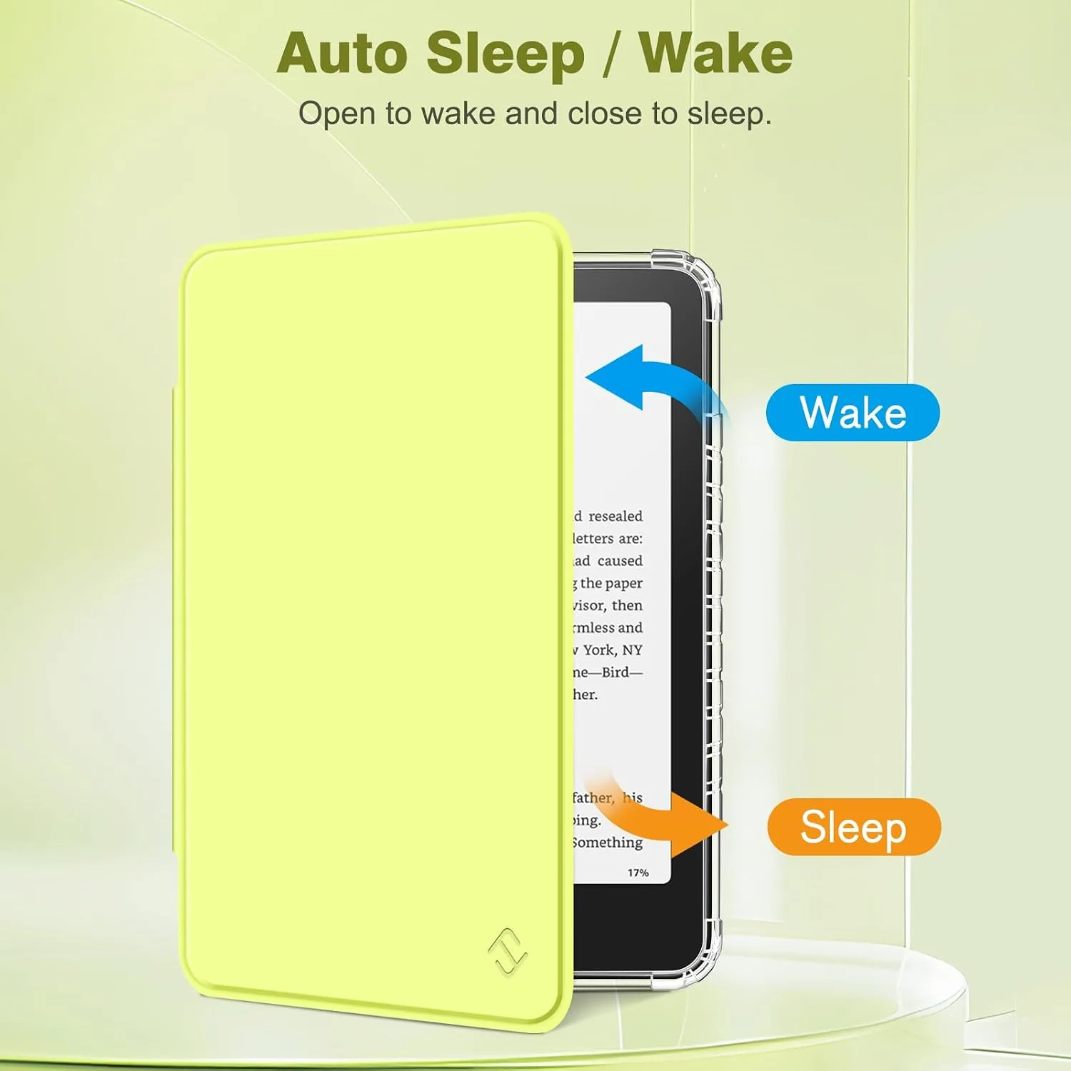 Fintie Clear Case for 7" Kindle Paperwhite 12th Gen 2024 & Kindle Colorsoft