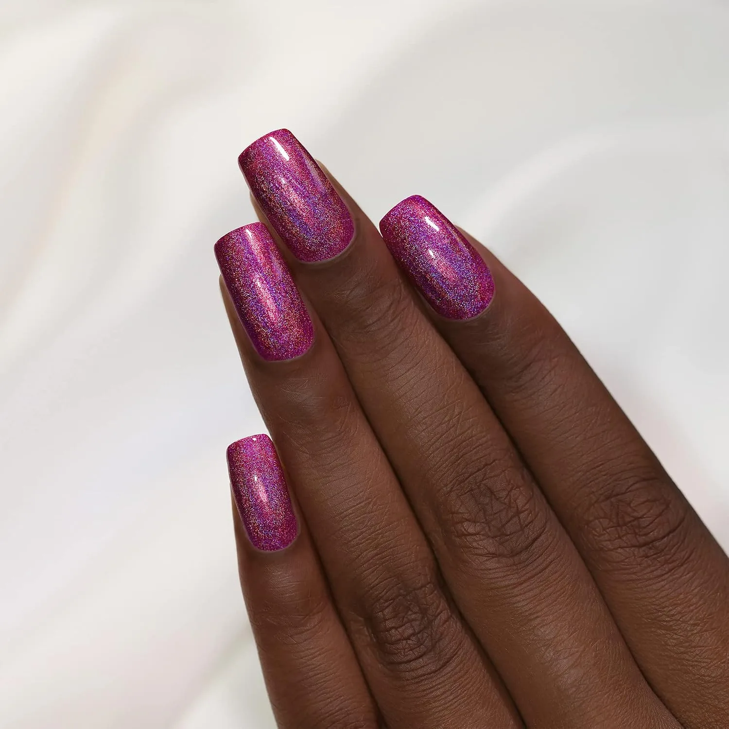 ILNP Bouquet Toss - Vivid Fuchsia Pink Ultra Holo Nail Polish