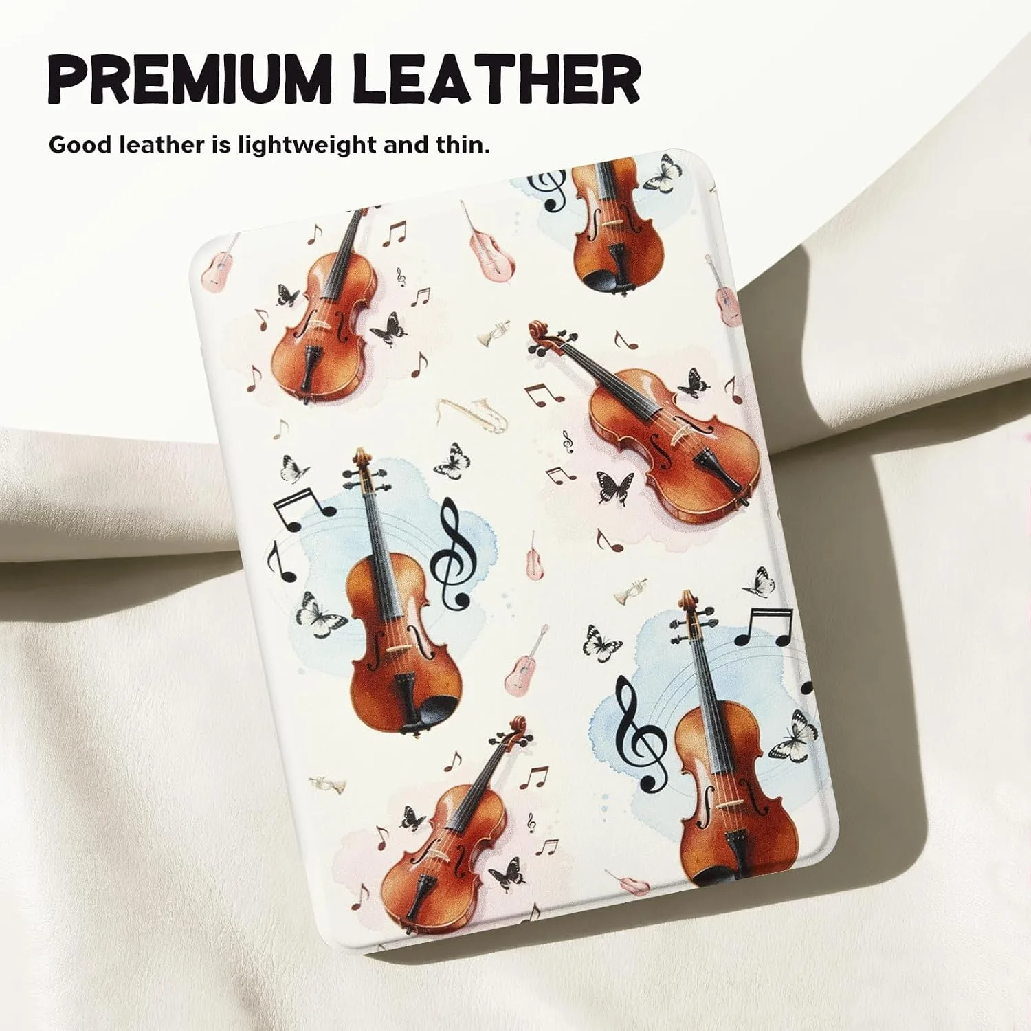 CoBak Case for 7" E-Readers - All New PU Leather Cover with Auto Sleep Wake Feature for E-Readers 2024 Released