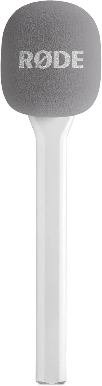 RØDE Interview GO Handheld Adaptor for RØDE Wireless Microphones (White)