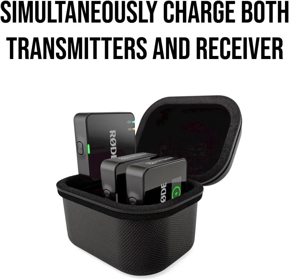 RØDE Charge Case+ | Charging Case for the Wireless GO (Gen 3) with Two