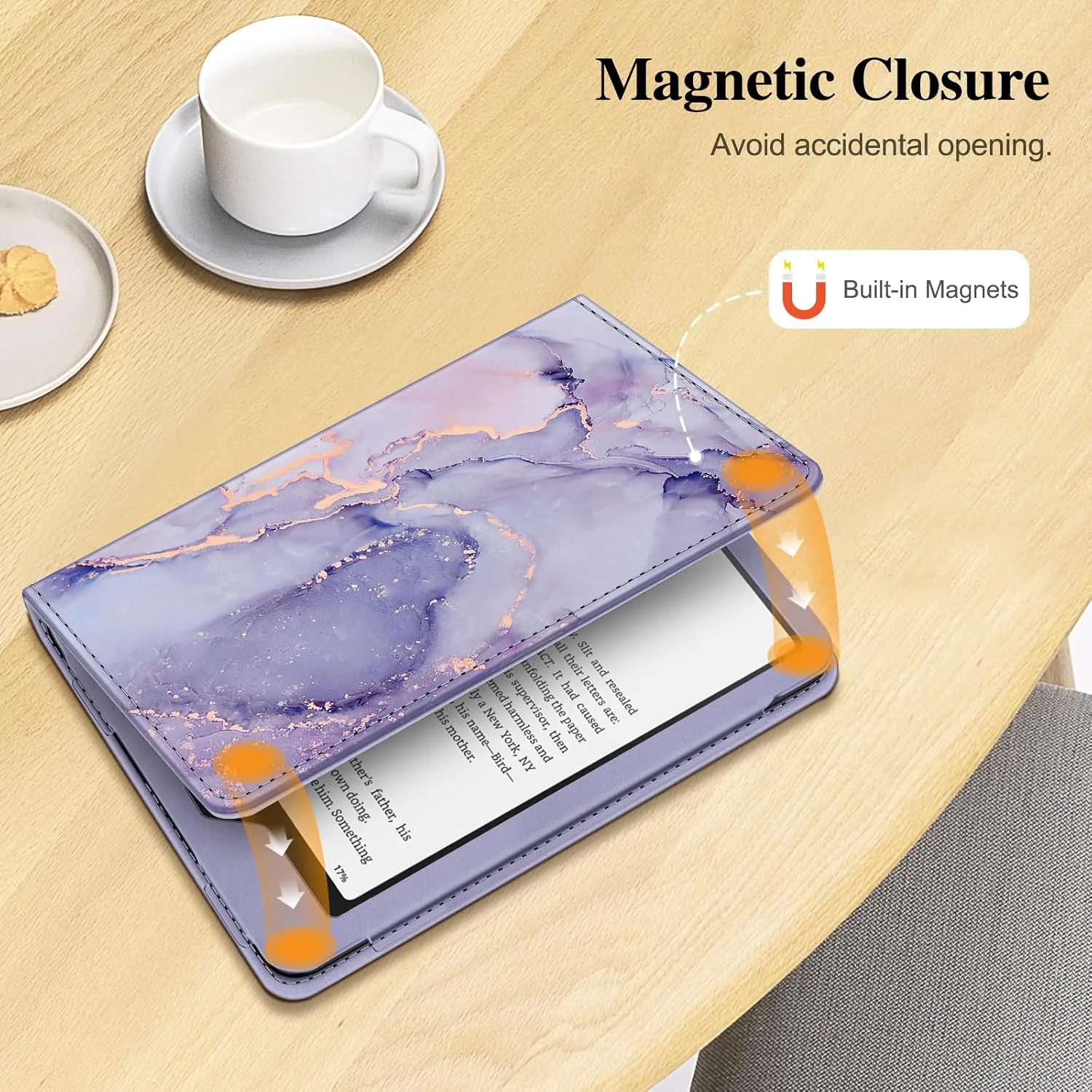 Fintie Folio Case for Kindle Paperwhite 12th/11th Gen & Kindle Colorsoft