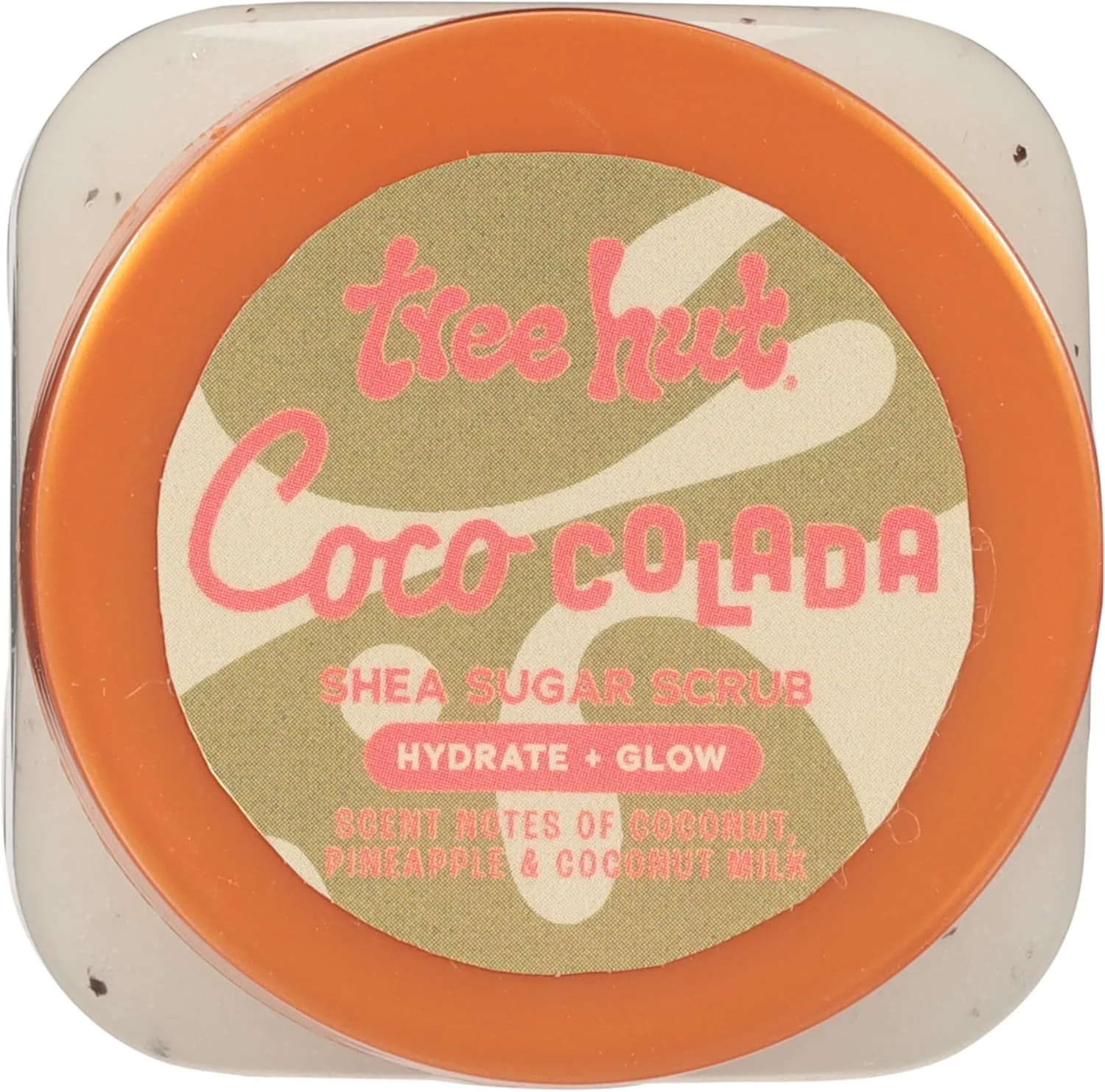Tree Hut Mini Coco Colada Body Scrub, Travel Size Sugar Scrub, 3.4 Oz