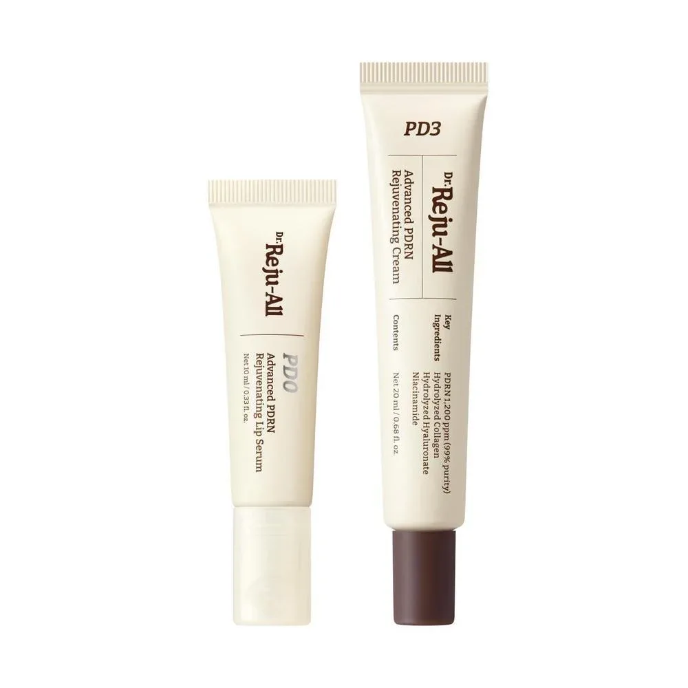 Dúo Rejuvenecedor PDRN Dr. Reju-All Crema Facial + Sérum Labial