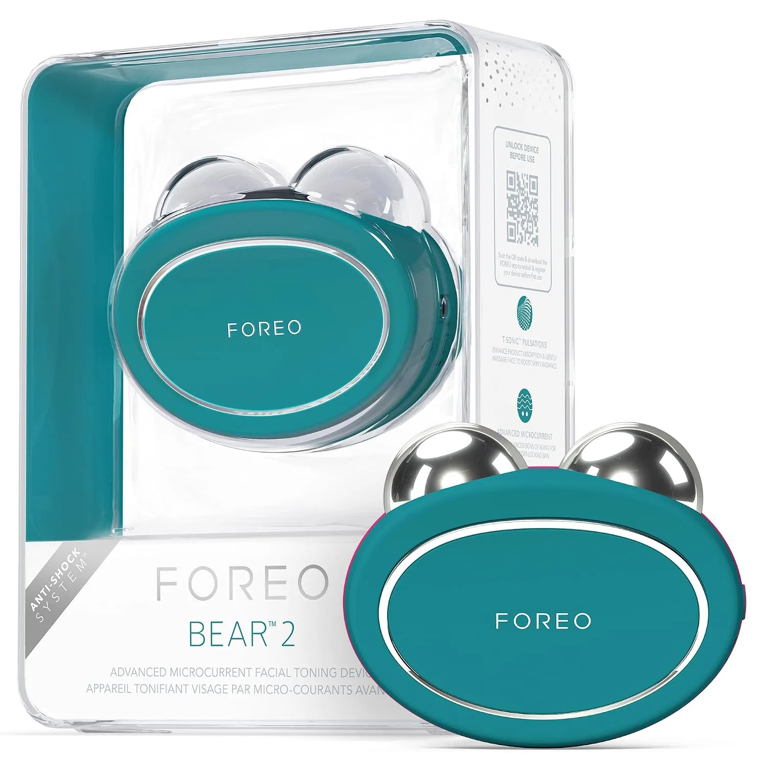 FOREO Bear 2 Advanced Microcurrent Facial Device - Lifting & Toning