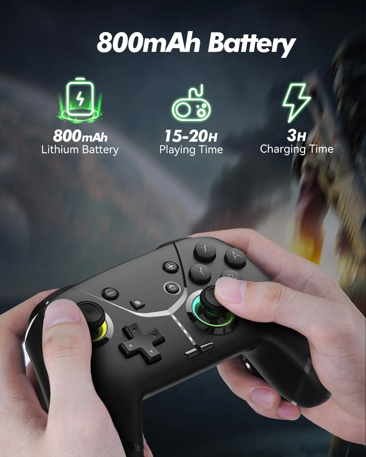 GMBACK Wireless Switch 2 Pro Controller with Home Wake Up & Loop Macros