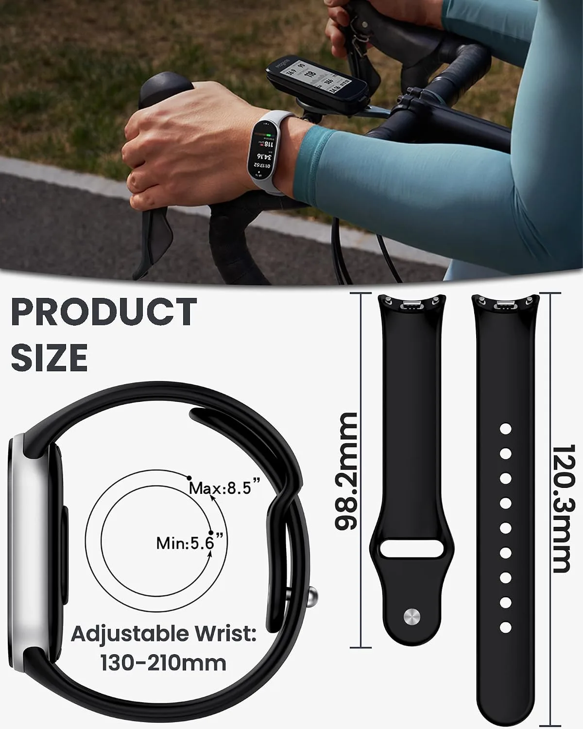 Replacement Straps for Xiaomi Smart Band 10/9/8