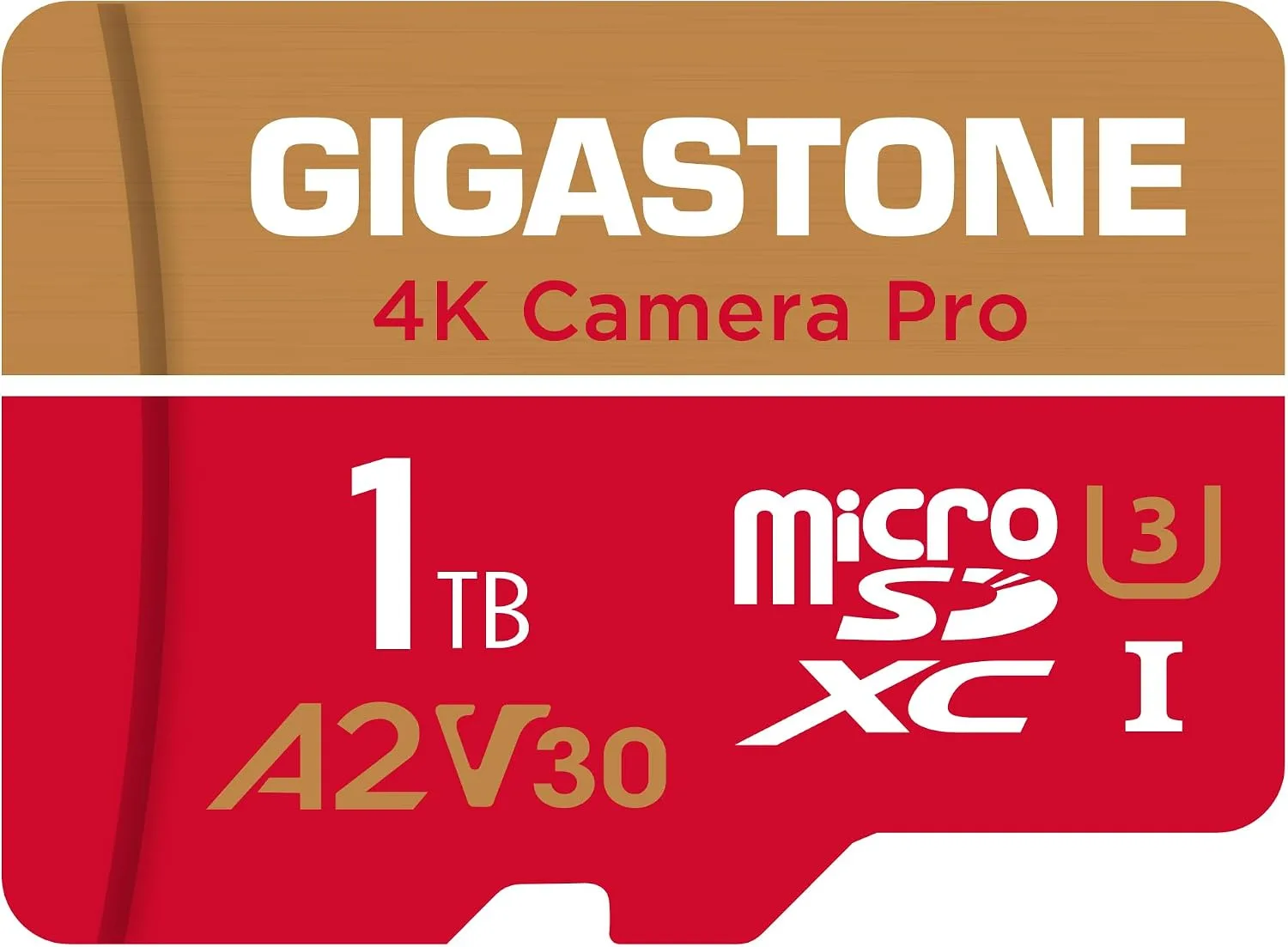【5-Yrs Free Data Recovery】 GIGASTONE 1TB Micro SD Card, 4K Camera Pro, R/W up to 150/130 MB/s, 4K Video Recording for GoPro, DJI, Drone, MicroSDXC Memory Card UHS-I U3 A2 V30, with Adapter