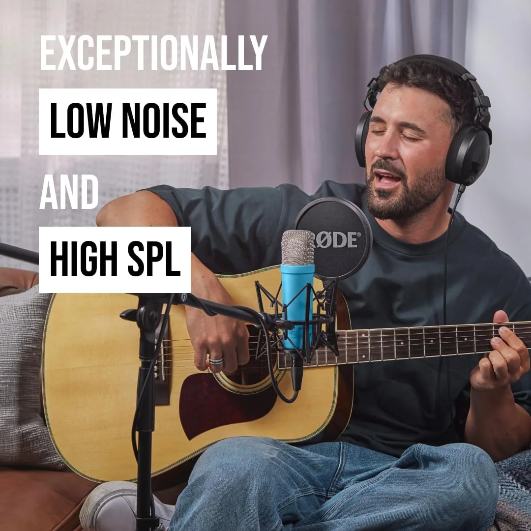 RØDE NT1 Signature Series Studio Condenser Microphone, Blue