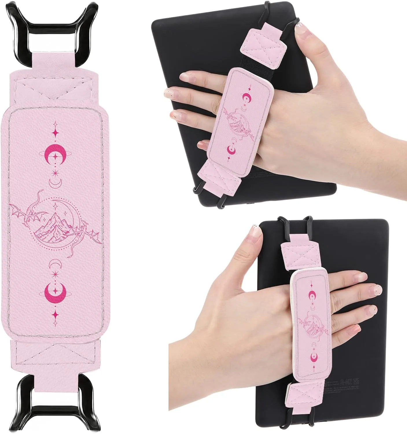 Hand Strap for Kindle, Pink Fantasy Acotar
