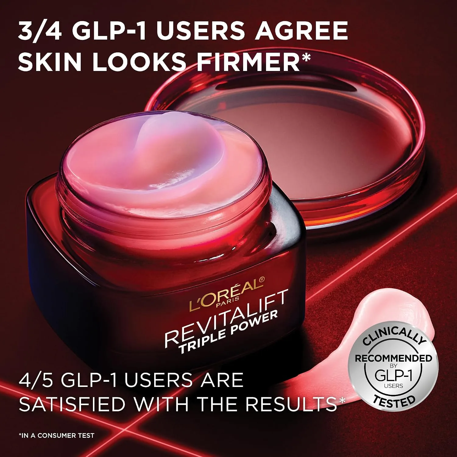 L'Oreal Paris Revitalift Triple Power Face Cream, 2.55 Oz