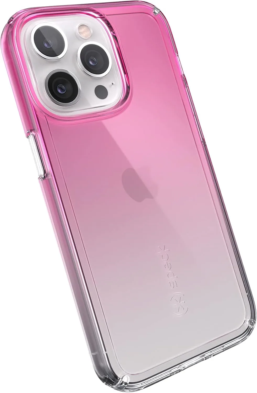 Carcasa Speck MagSafe para iPhone 13 Pro Fucsia Degradado Transparente