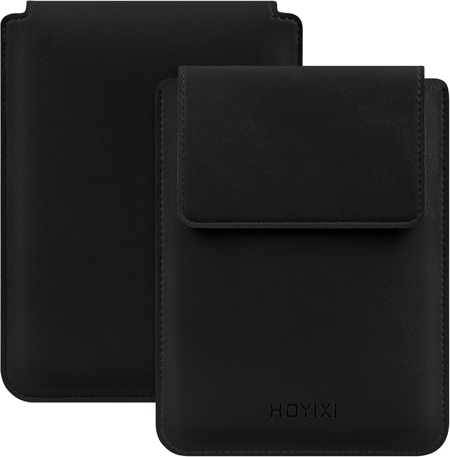HoYiXi Universal Sleeve Case for 6.8",7" Paperwhite/Colorsoft/Signature Edition 2025 & 2021 Compatible 6.8" Kobo Clara HD/Pocketbook/Tolino Protective Case for 6.8'' 7'' ebook Reader, Black