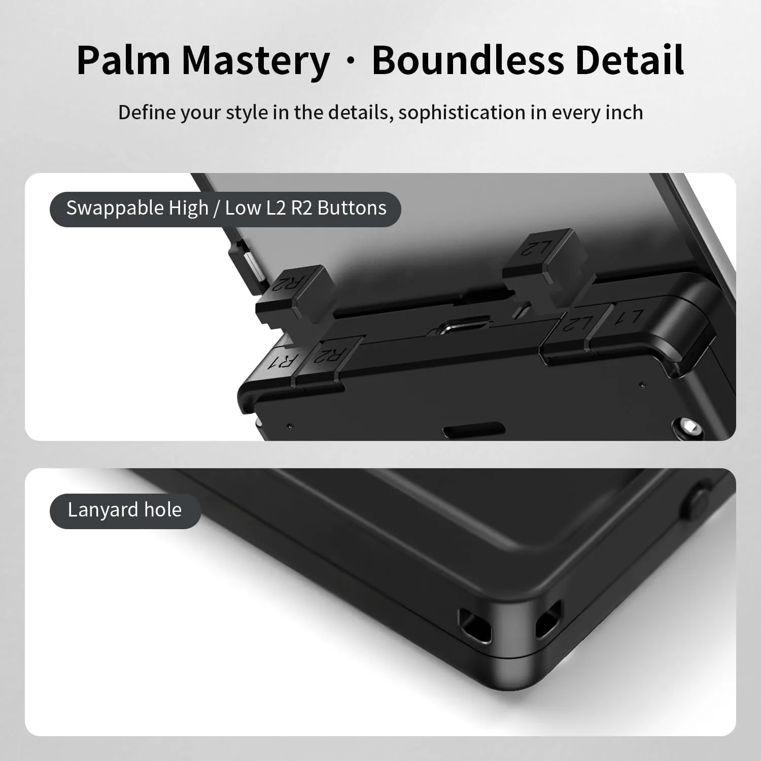 RG Rotate Retro Handheld Game Console, 3.5" Swivel Screen Android Portable Player, Unisoc T618 Chip 3GB+32GB, 2000mAh Battery, Aluminum Alloy + Plastic (Anbernic RG Rotate-Polar Black-NEW)