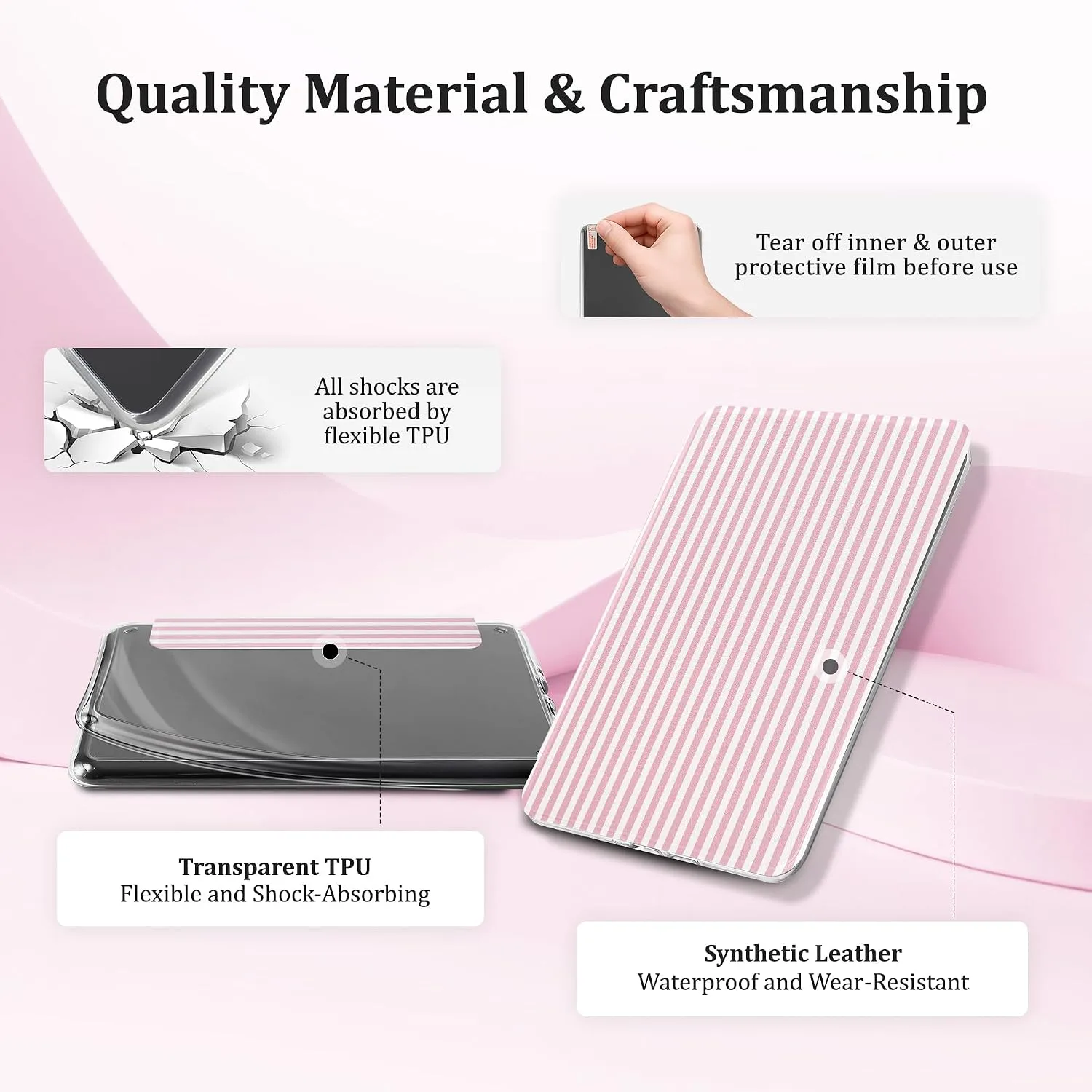 SESENSE Magnetic Case for 7'' Kindle Paperwhite 12th Gen 2024 & Colorsoft