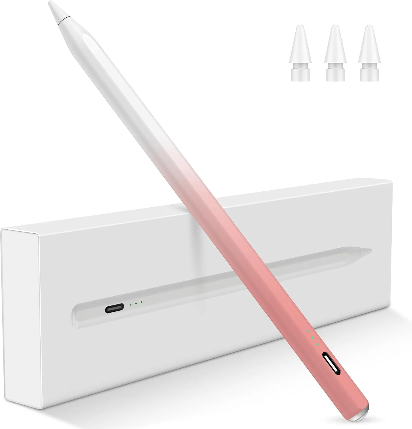 Stylus Pen for iPad 2026-2018, 15 Mins Fast Charge Pencil for iPad A16 11th/10th/9-6th Generation, Air M4 M3 M2 11"/13"/5-3rd, Pro M4 11/12.9/13, Mini A17 Pro/6/5th, Tilt Sensitivity Palm Rejection