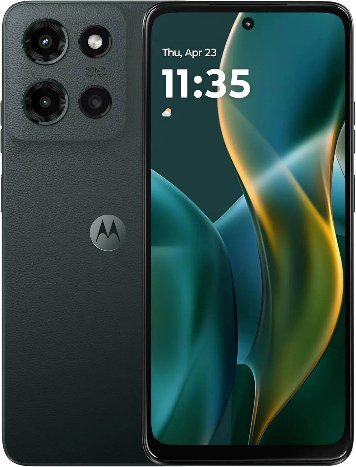 Moto G - 2025 | Unlocked | Made for US 4/128GB | 50MP Camera | Forest Gray