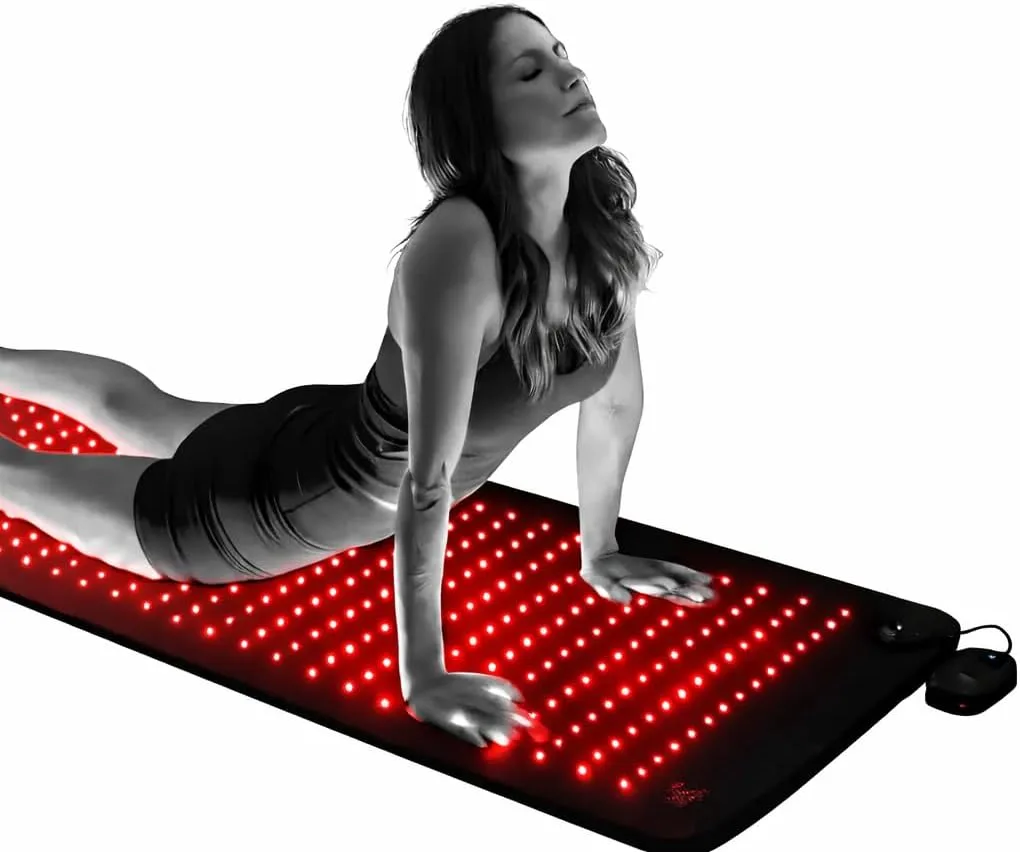 Fringe Red Light Therapy Mat, Full Body, 660nm & 850nm, 1350 LED Chips