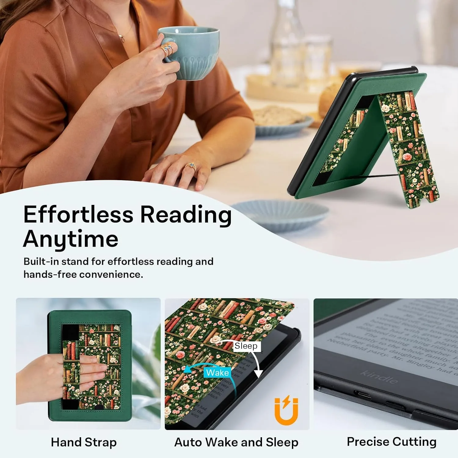 CoBak Case for 7" Kindle Paperwhite 12th Gen 2024 and Kindle Colorsoft