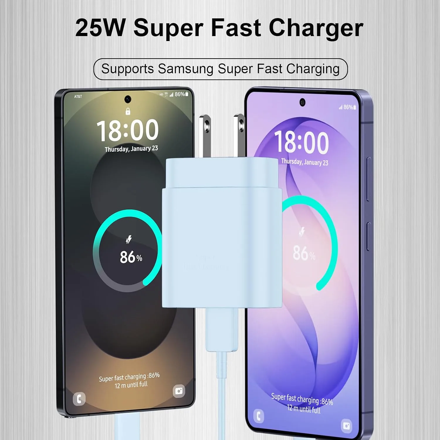 Super Fast Samsung Charger Type C 25W USB C Android Phone Charger Block
