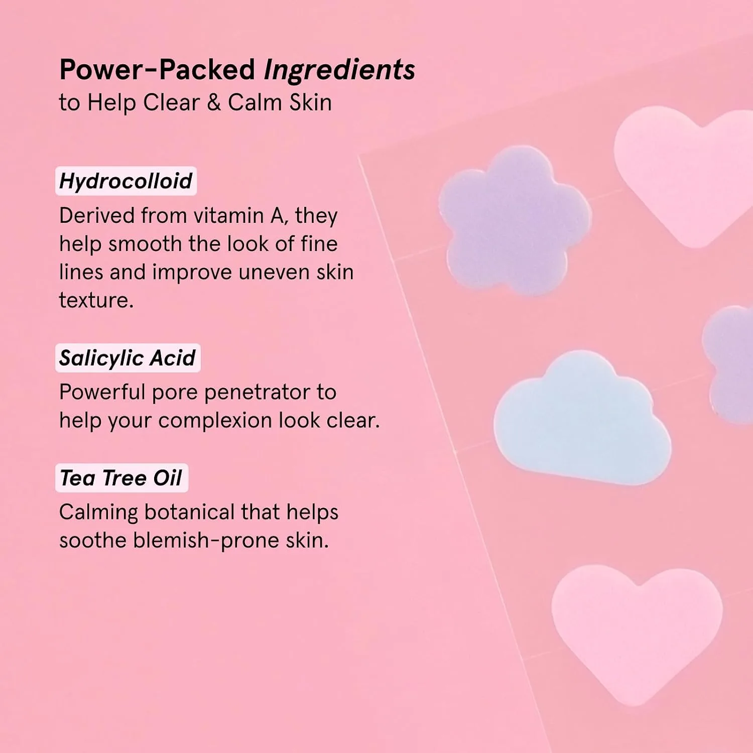 grace & stella Award Winning Pore Strip - Pimple Patches for Face