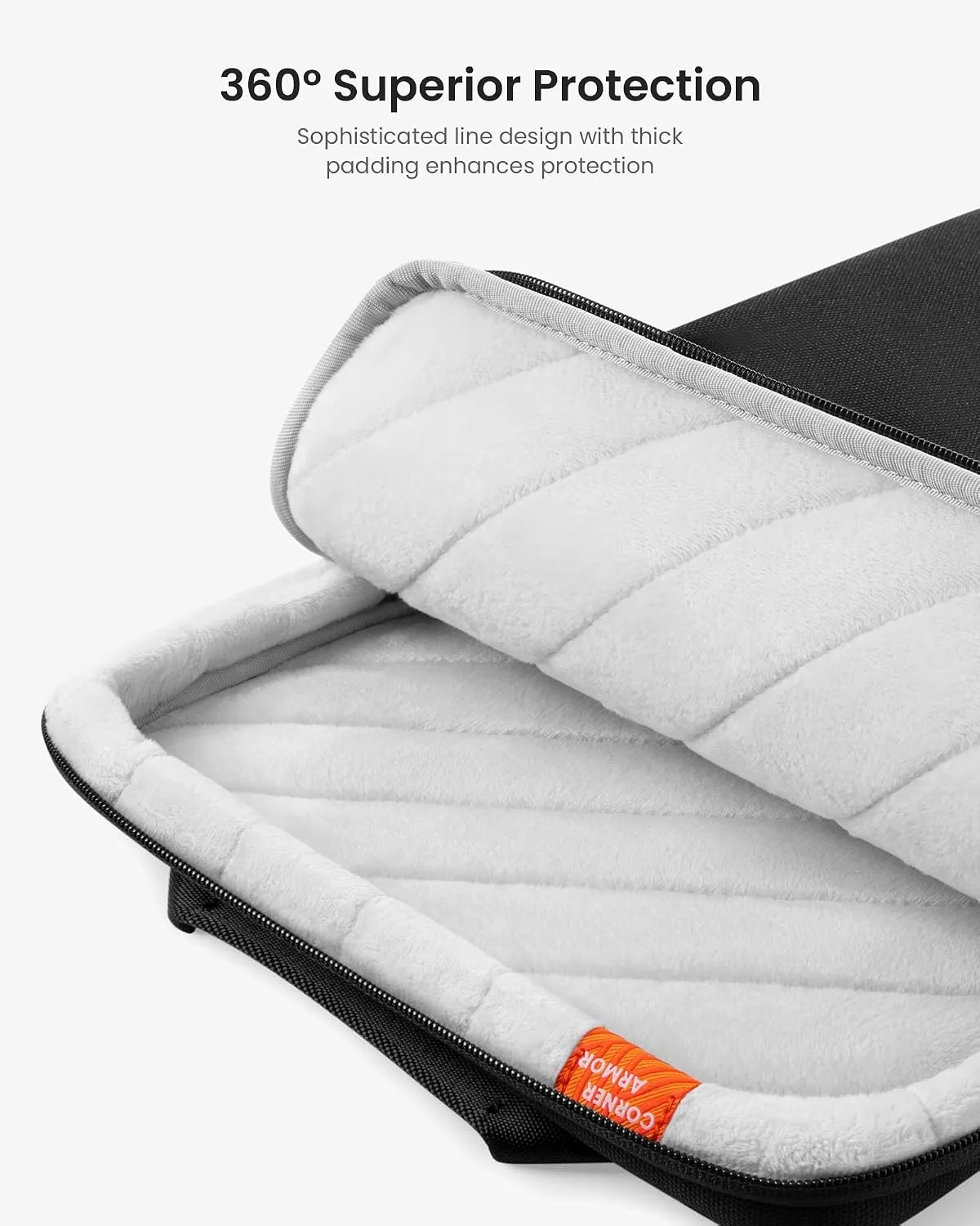 tomtoc Protective Laptop Sleeve for 2026 13 Inch MacBook Air