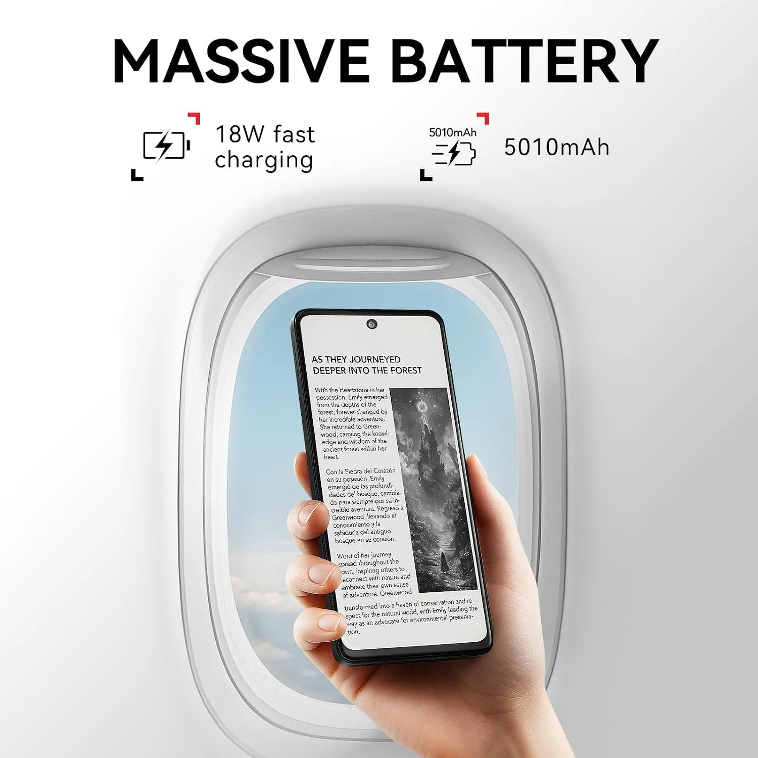 TCL 60 XE NXTPAPER 5G Unlocked Android Phone, 6.8" 120Hz Display, 8+256GB