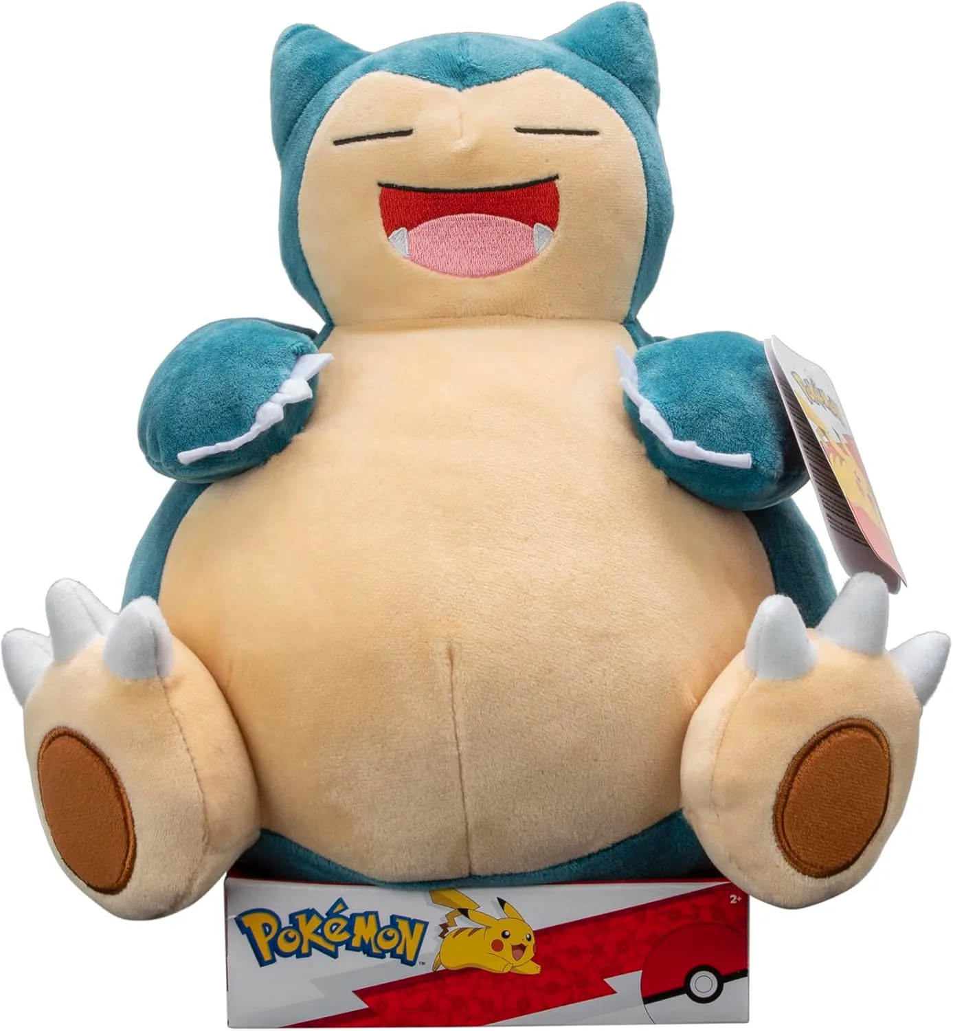 Pokemon Snorlax Plush - 12-Inch Normal-Type Pokemon Plush