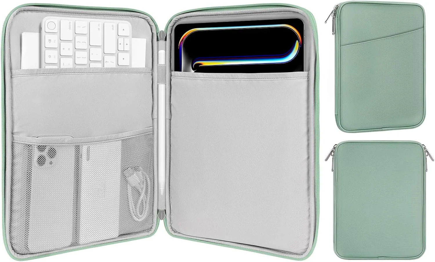 MoKo 9-11 Inch Tablet Sleeve Bag Carrying Case with Accessory Pocket