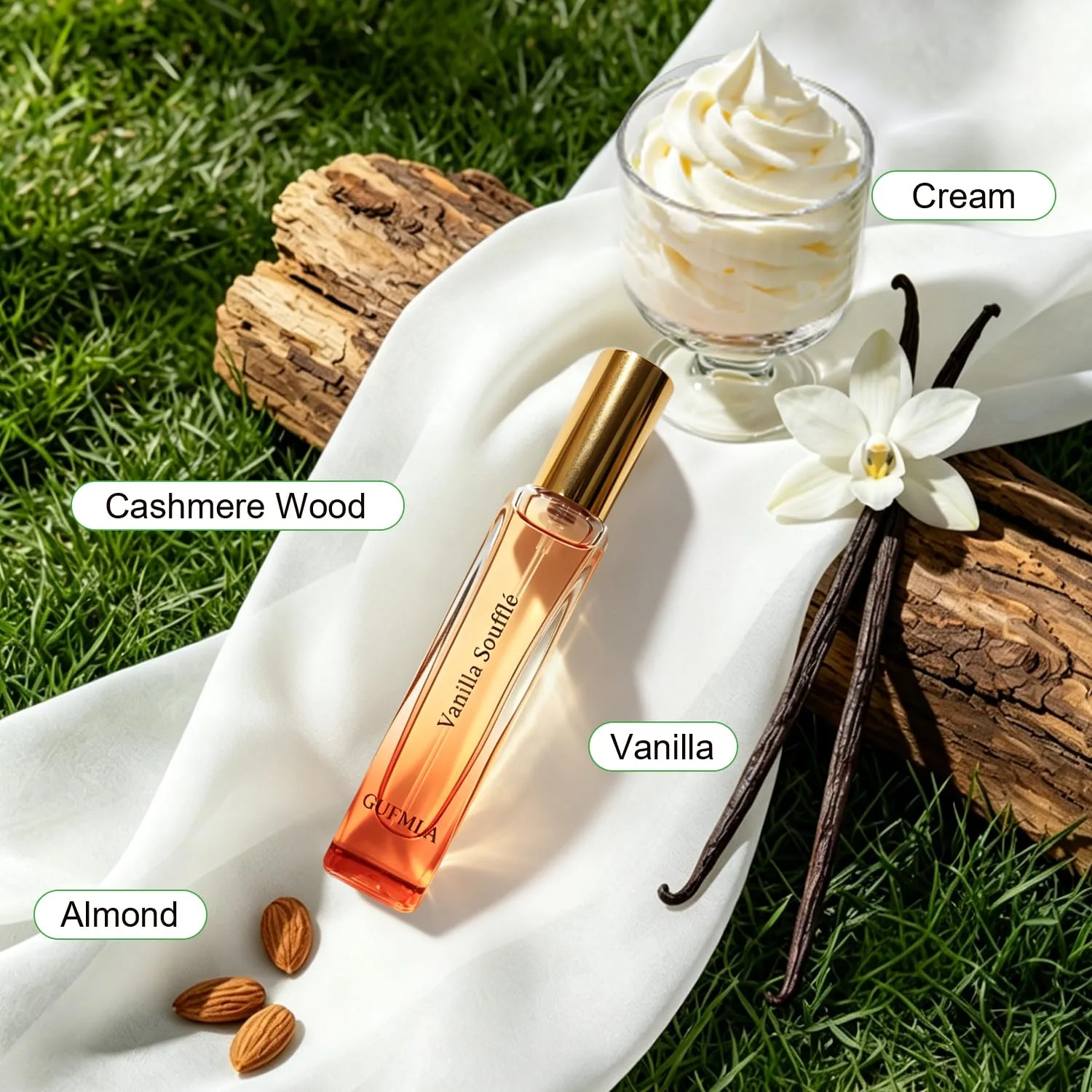 Pheromones Vanilla Perfume for Women Travel Size 15ml