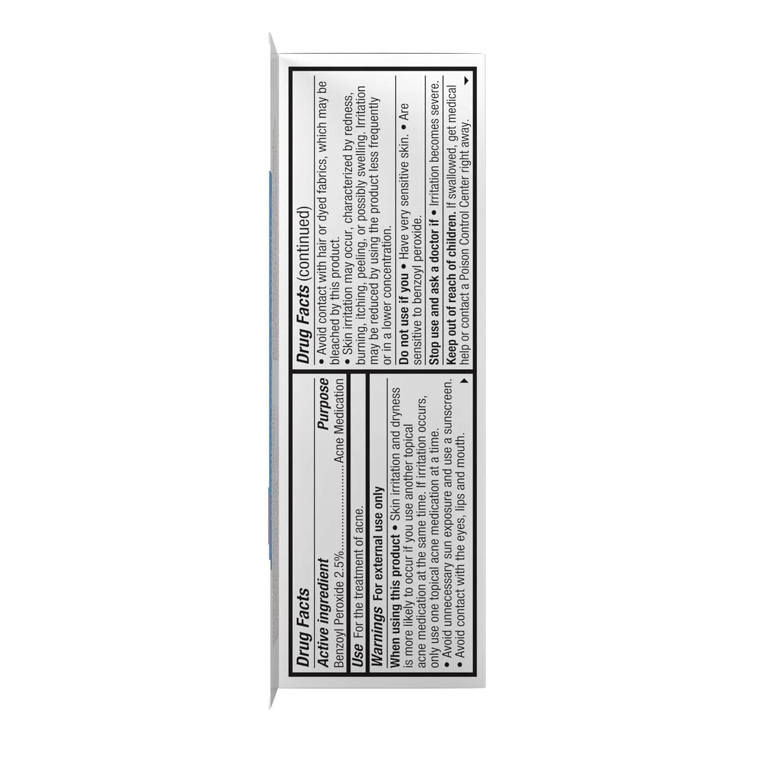 Neutrogena On-The-Spot Acne Spot Treatment Cream, 0.75 oz