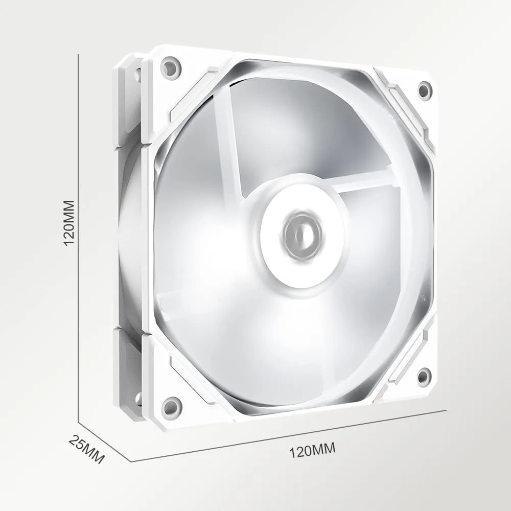 ID-COOLING FROSTFLOW X 240 Snow 240mm AIO CPU Cooler, Intel & AMD