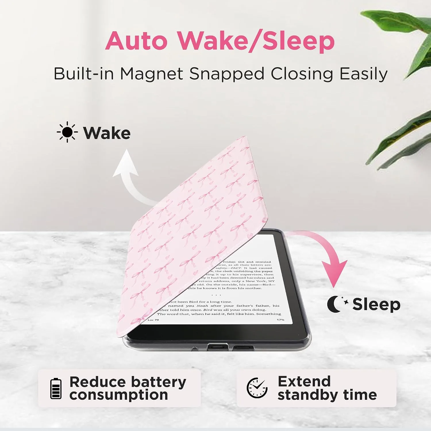 Clear Case for 7'' Kindle Paperwhite 12th Gen 2024 & Colorsoft