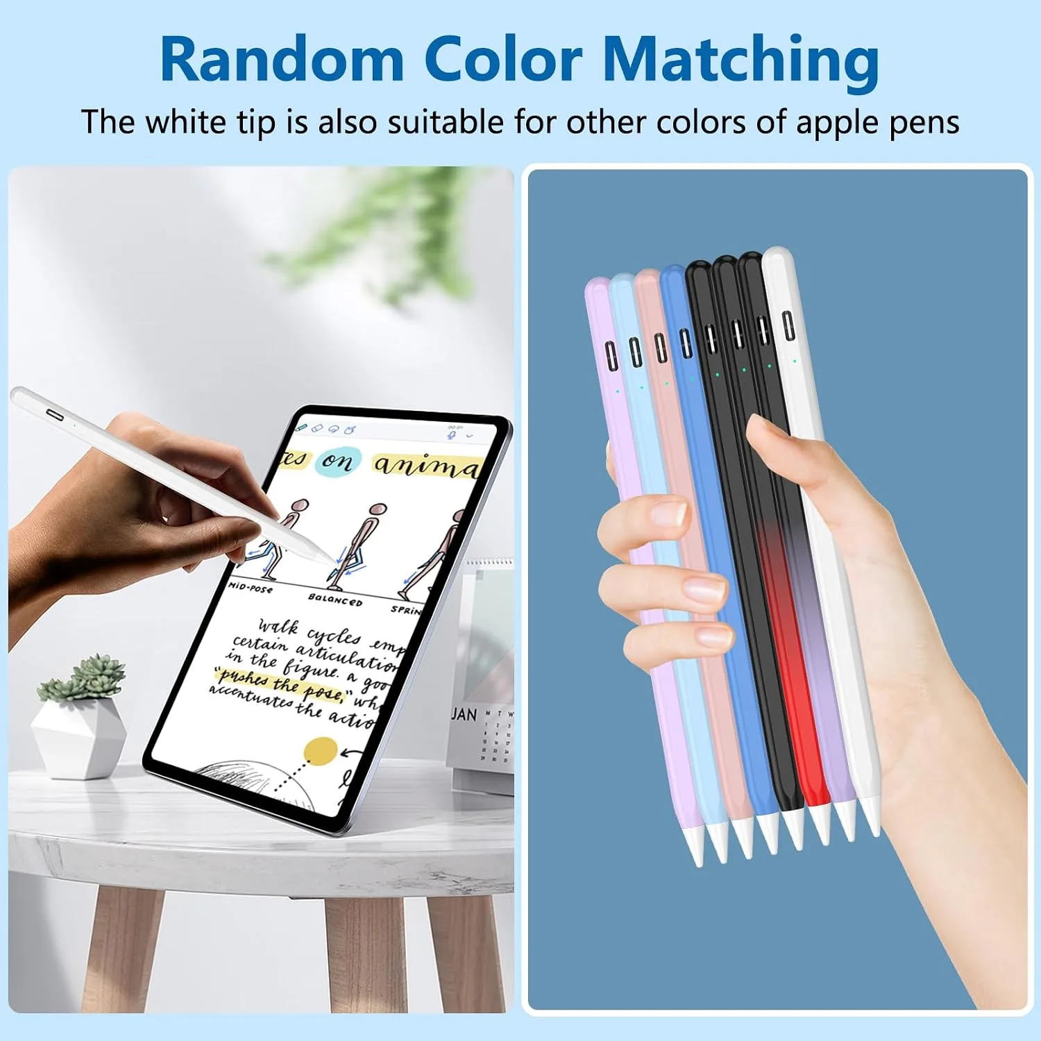 8 Pack Pencil Tips, Replacement Tips Only Compatible with Our KARFUN Pencil
