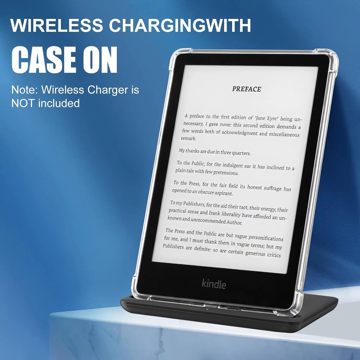 CoBak Clear Case for 6.8” Kindle Paperwhite 11th 2021 & Signature Edition