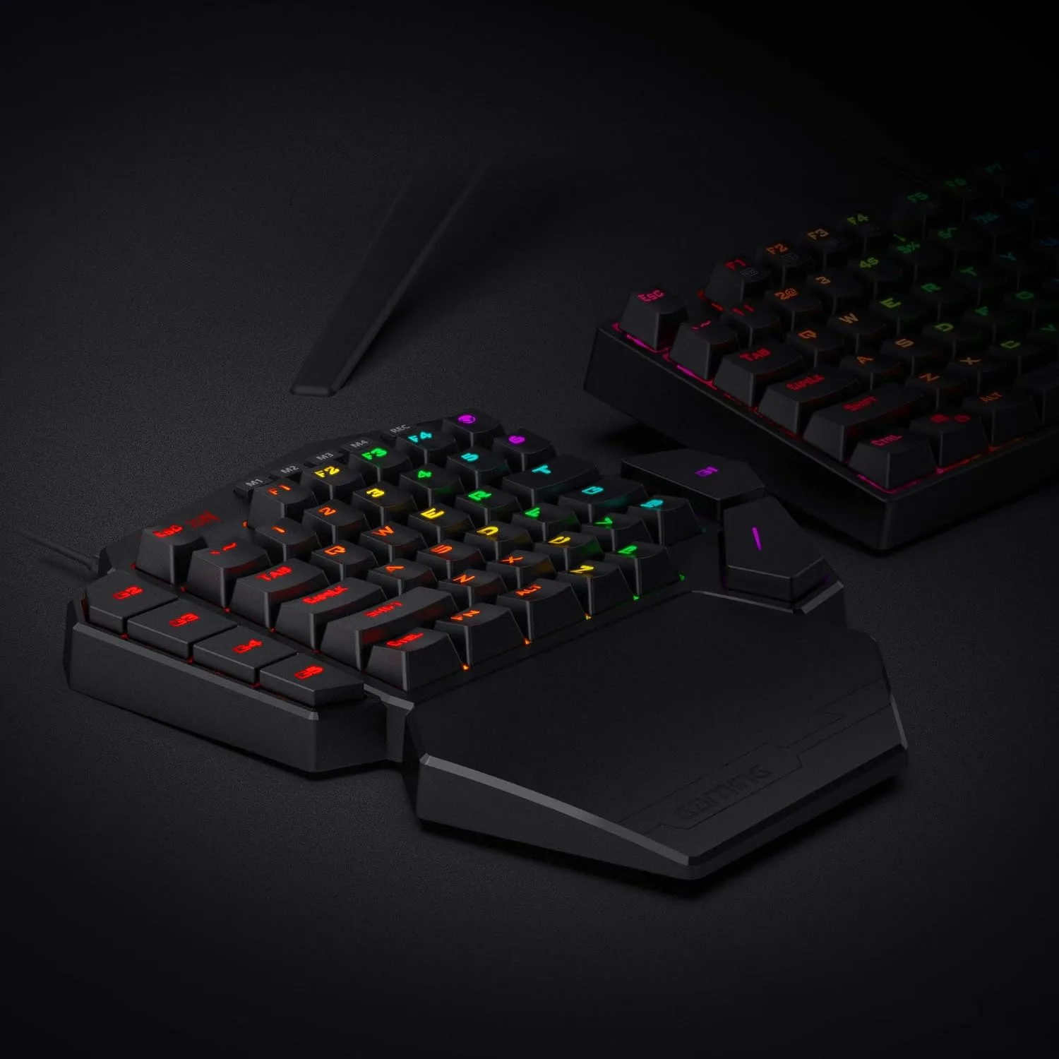 Redragon K585 Wired One-Handed RGB Gaming Keypad, Tactical 42-Key Layout