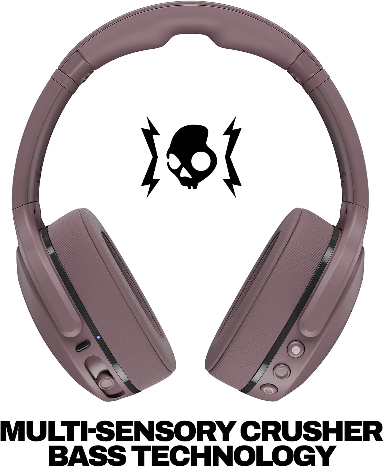 Skullcandy Crusher 540 Active Wireless Sensory Bass Headphones - Smoke