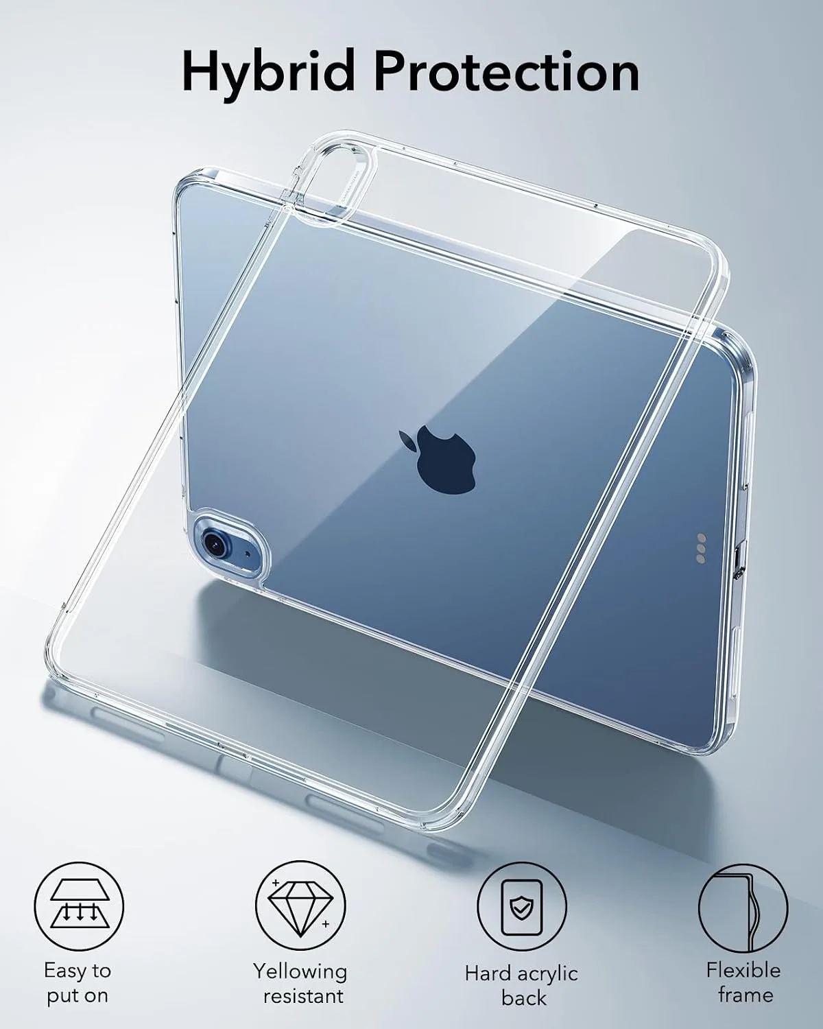 ESR for iPad A16, iPad 11th/10th Gen Case, Classic Series, Clear
