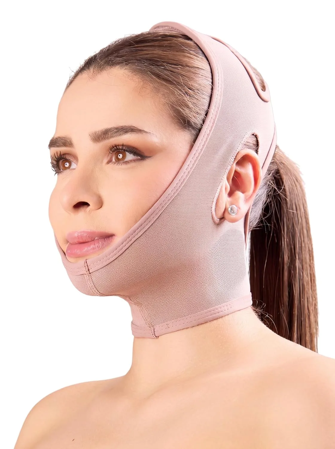 Shape Concept 301 Chin Strap Support Band Neck Face High Compression